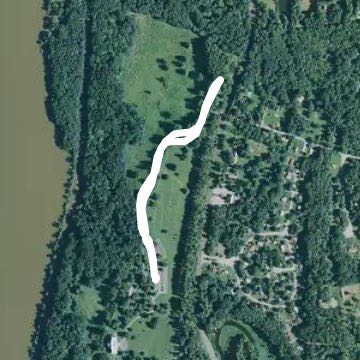 Vanderbilt half top walking route map in Hyde Park