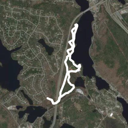 McDonalds Sports Park walking route map in Waverley