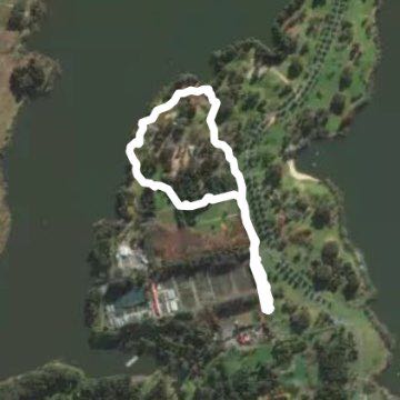 Yarralumla Nursery ACT Cannberra walking route map in Yarralumla