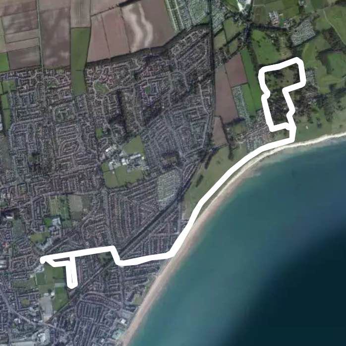 Sewerby cliffs and park