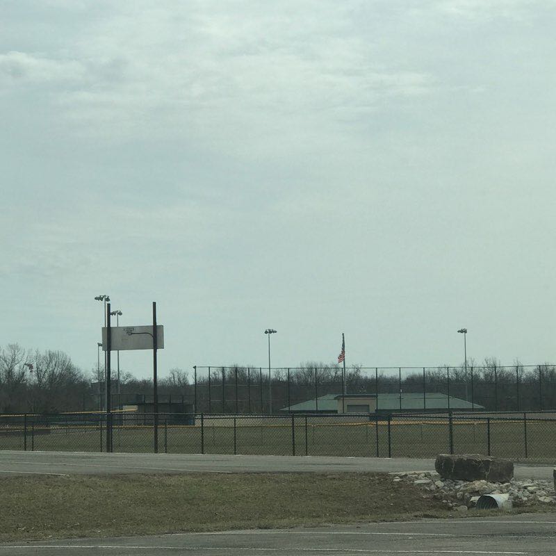 Dean Watts Park walking route map in Bardstown