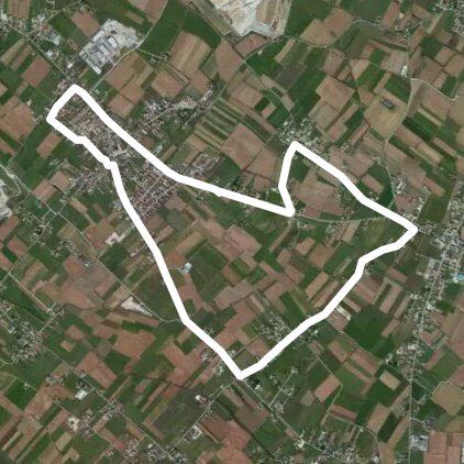 Giro1 walking route map in Barrucchella