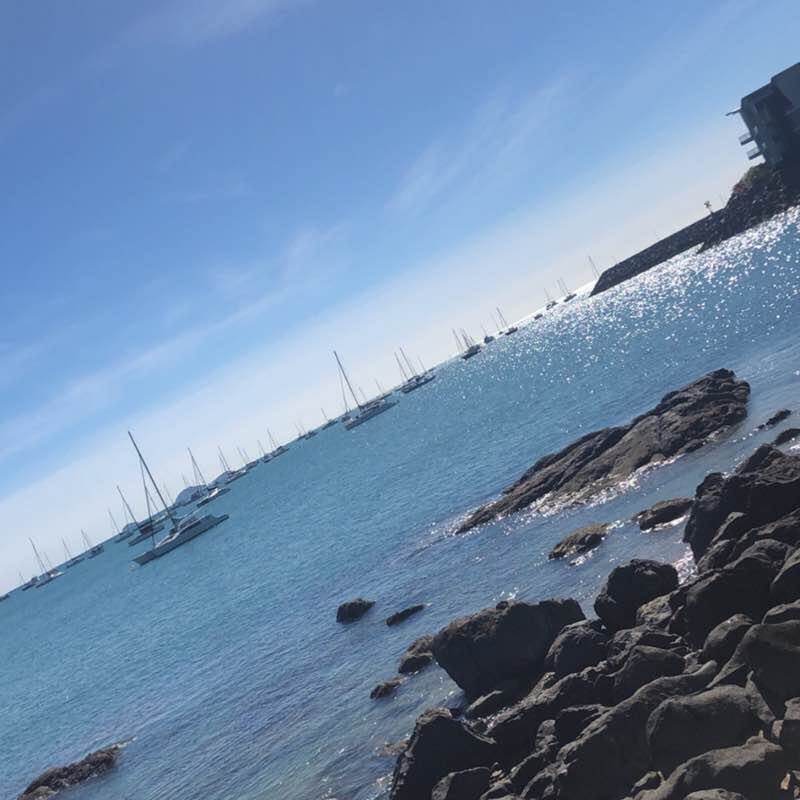 Beach walk walking route map in Cannonvale