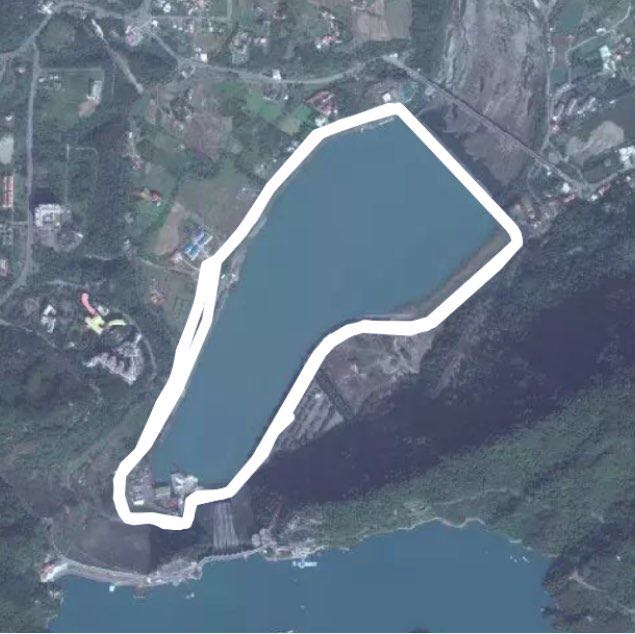 石門水庫南苑停車場繞外庫跑三圈