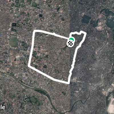 Route near Baneshwor Height