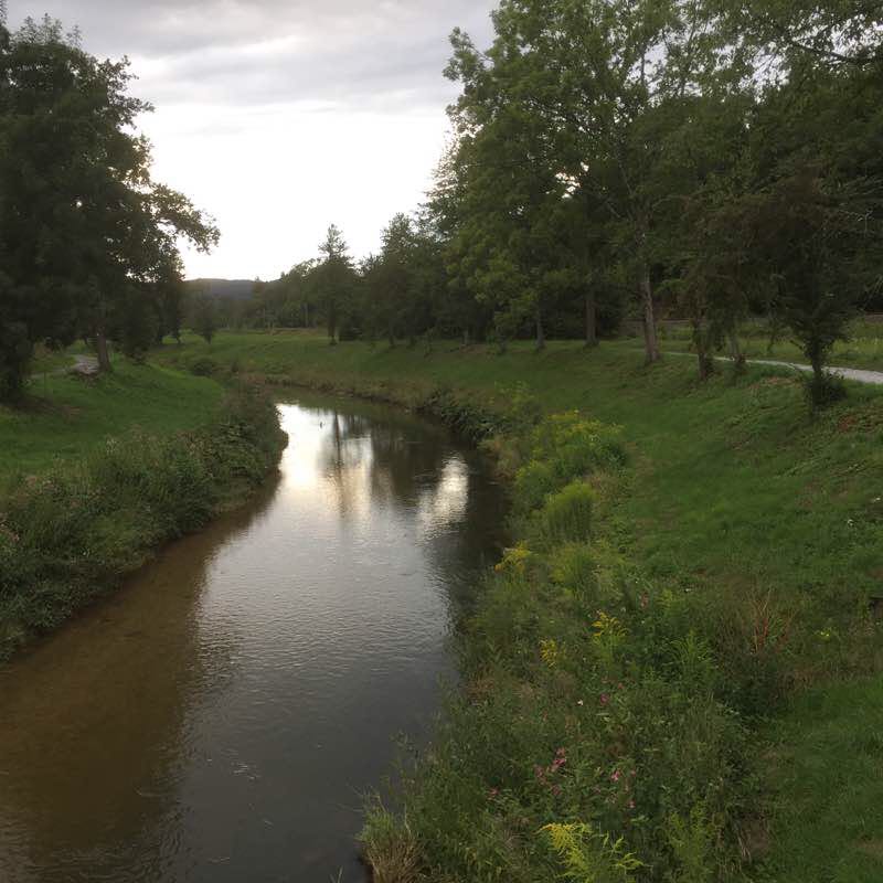 Remstal hike walking route map in Lorch