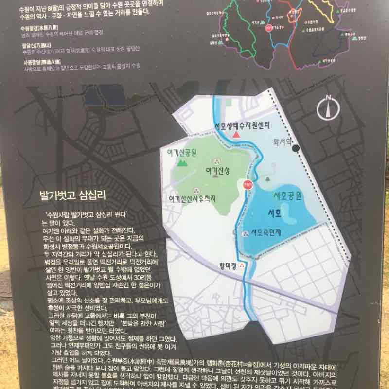 서호공원 산책길