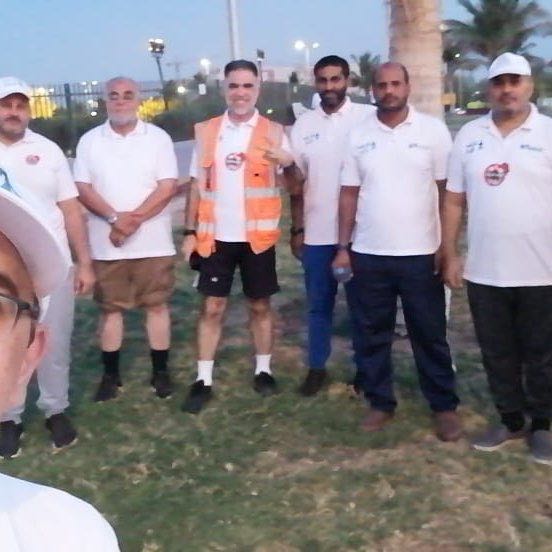 ‏المشي تفاؤل وحب ونشاط