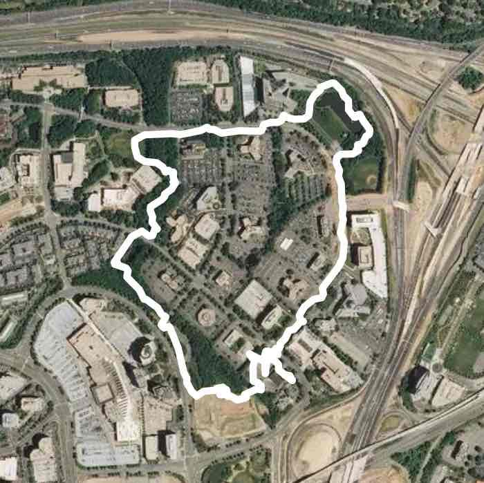 Tysons Corner Central 123 trail walk
