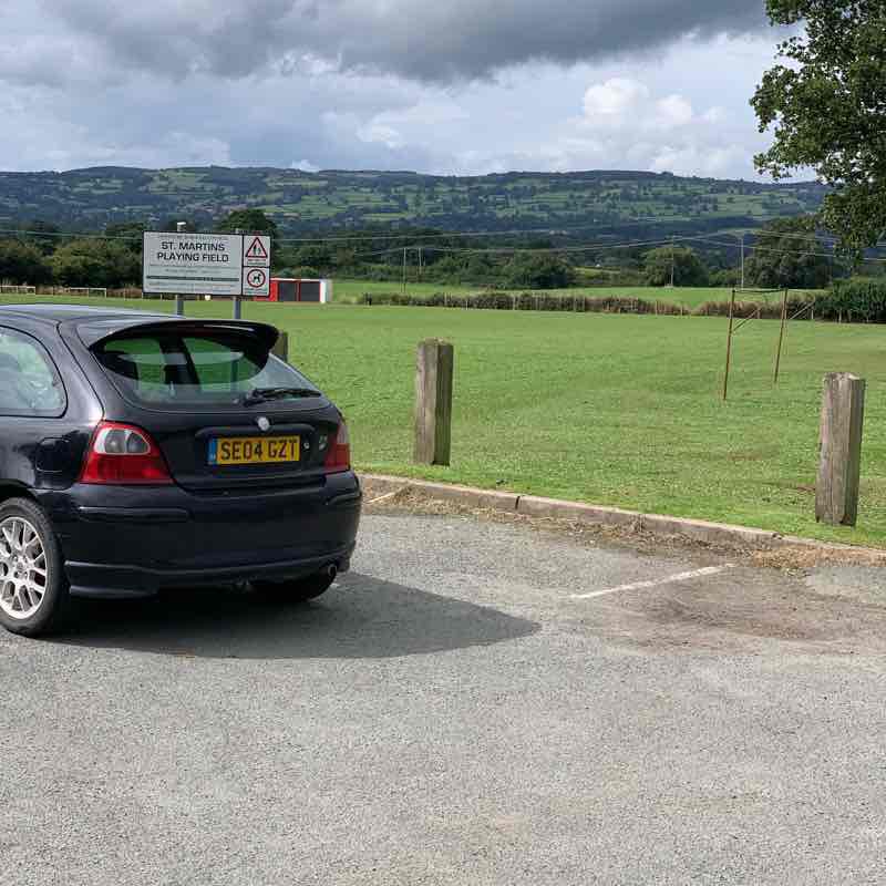 St Martins a Ifton Meadows Correr Camino St. Martin's, Oswestry