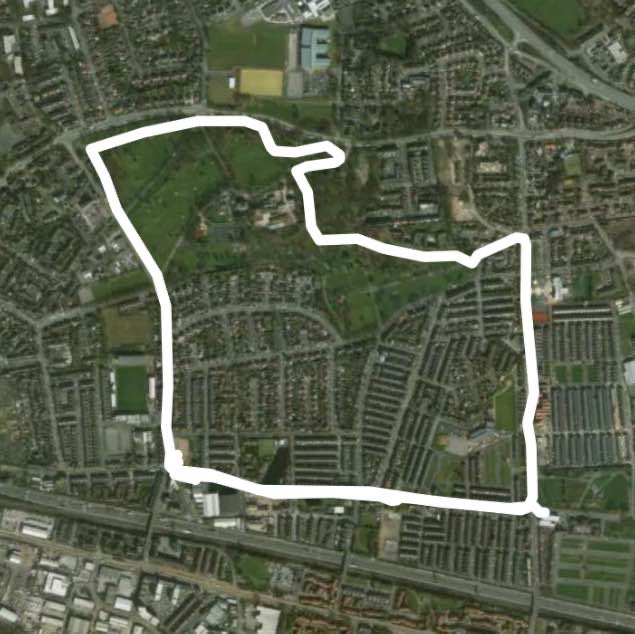 Salford Buile Hill Park and Roads