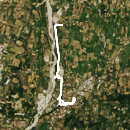 San Polo d'Enza 1 walking route map in Ghilga