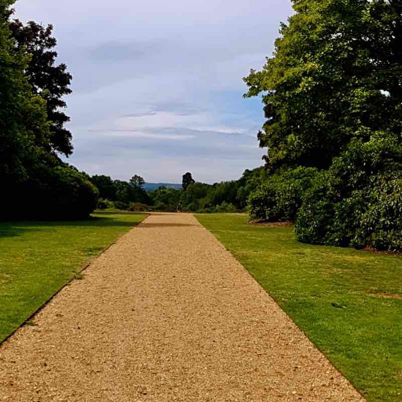 Langley park walking route map in Iver
