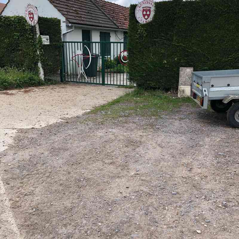 The green flow Chambly - the mesnil saint Martin walking route map in Chambly