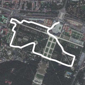 Schönbrunn kurze Laufrunde