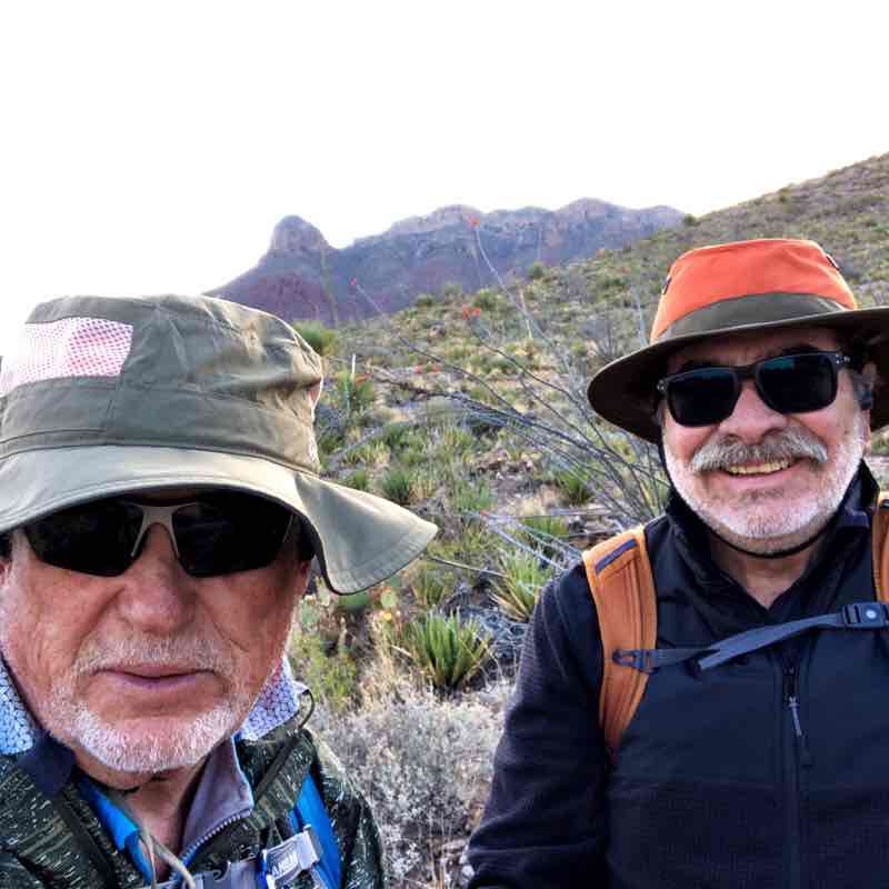 Franklin mountains by Thunderbird Walk Trail El Paso, Texas, USA Pacer