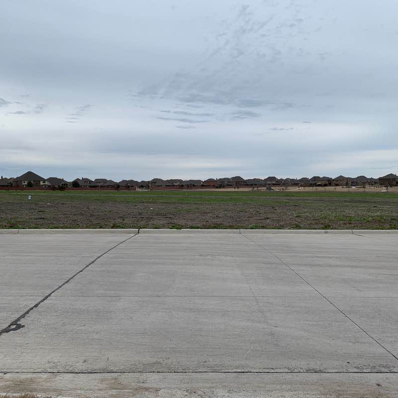 The ‘partial new ’ outter limits of Chris’s Nei Sendero Royse City