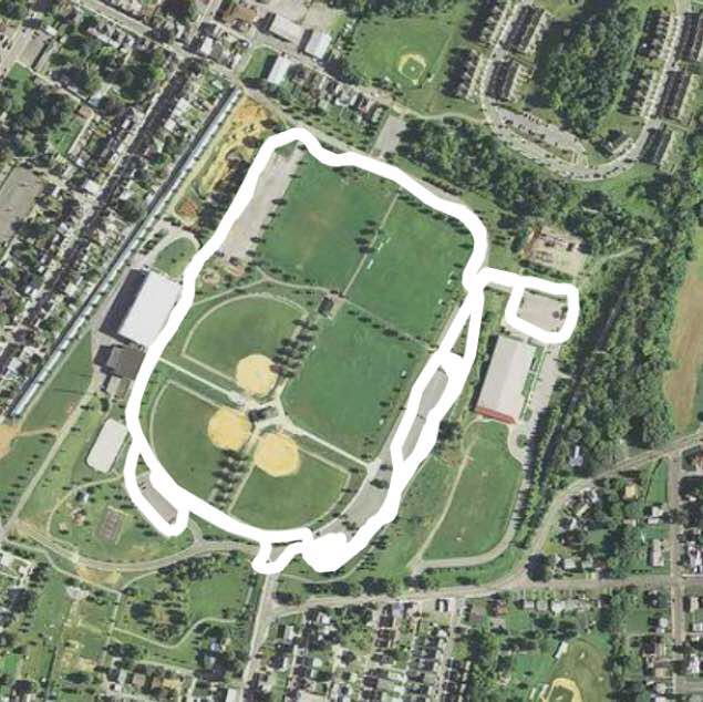 Fairgrounds Walk Trail Hagerstown, Maryland, USA Pacer