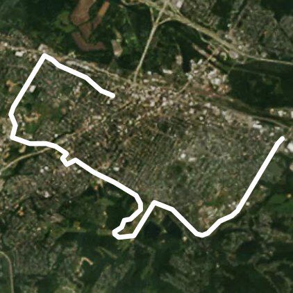 Utica Boiler Maker route walking route map in Frankfort