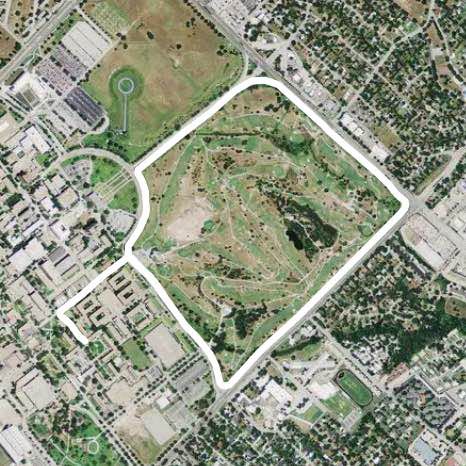 Half Golf Course Run