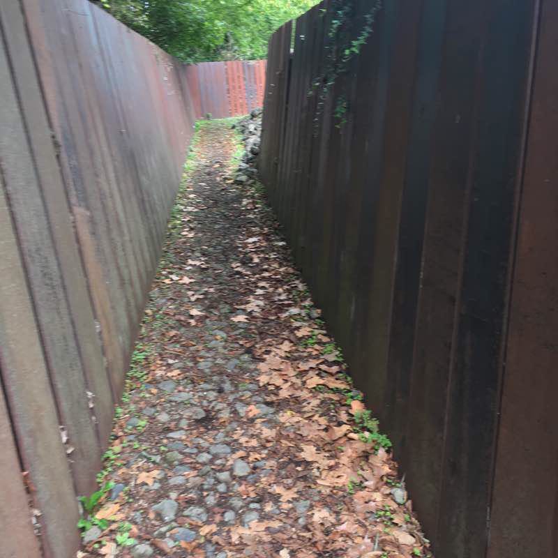 Route from Olot to the Tosca Stone Park walking route map in Olot