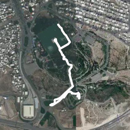 iil goli park Tabriz Iran