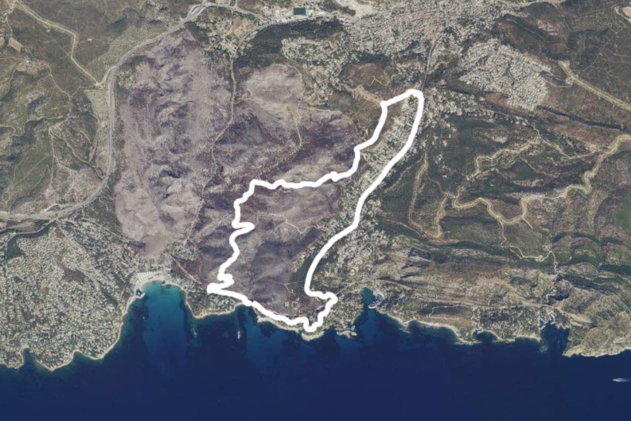 8,00 Km itinéraire dans 13820,Ensuès-la-Redonne,Bouches-du-Rhône,France