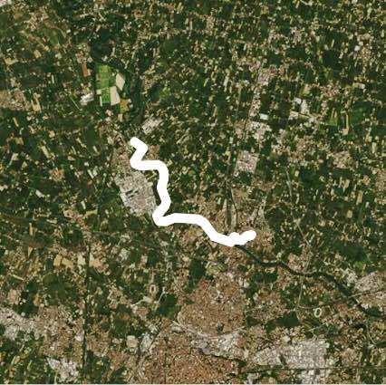 Percorso fiume Brenta 