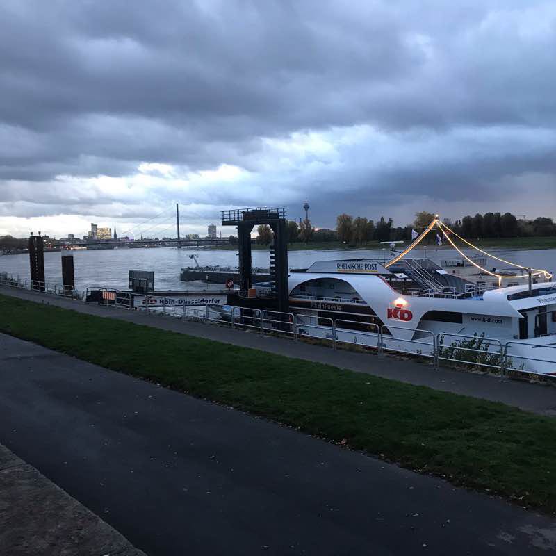 Duesseldorf Rhine River Run