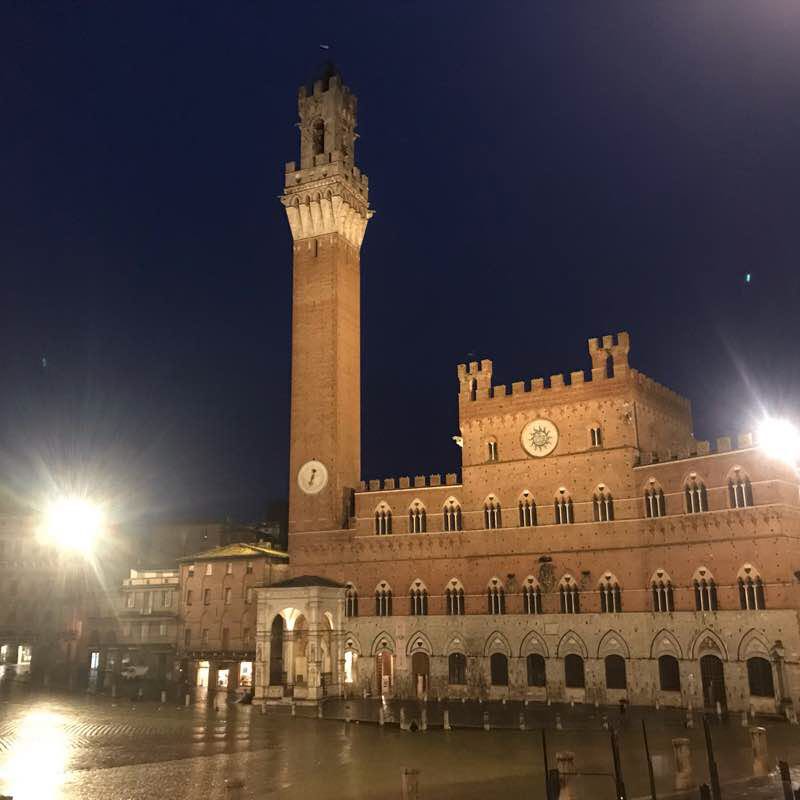 Siena Italy Morning City run