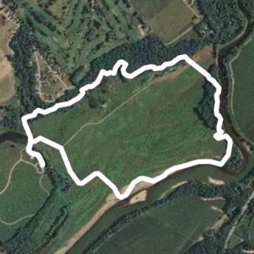 Prophetstown trail 3 walking route map in Lafayette