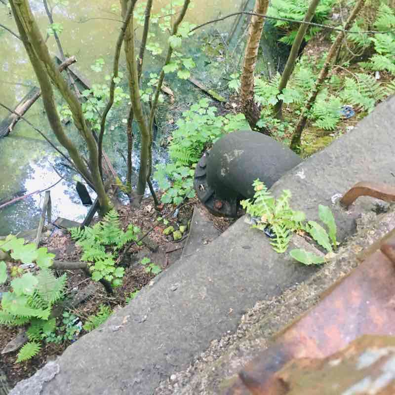Nice walk walking route map in Southowram