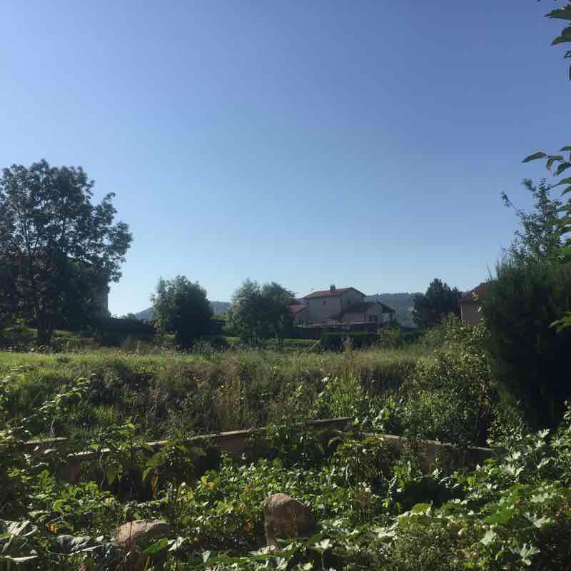 Charentus walking route map in Coubon