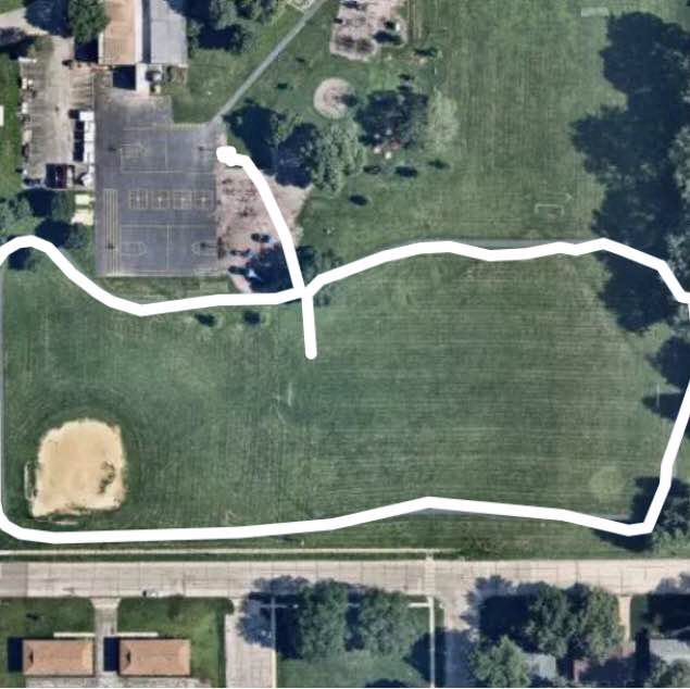 Erskine playgrounds track