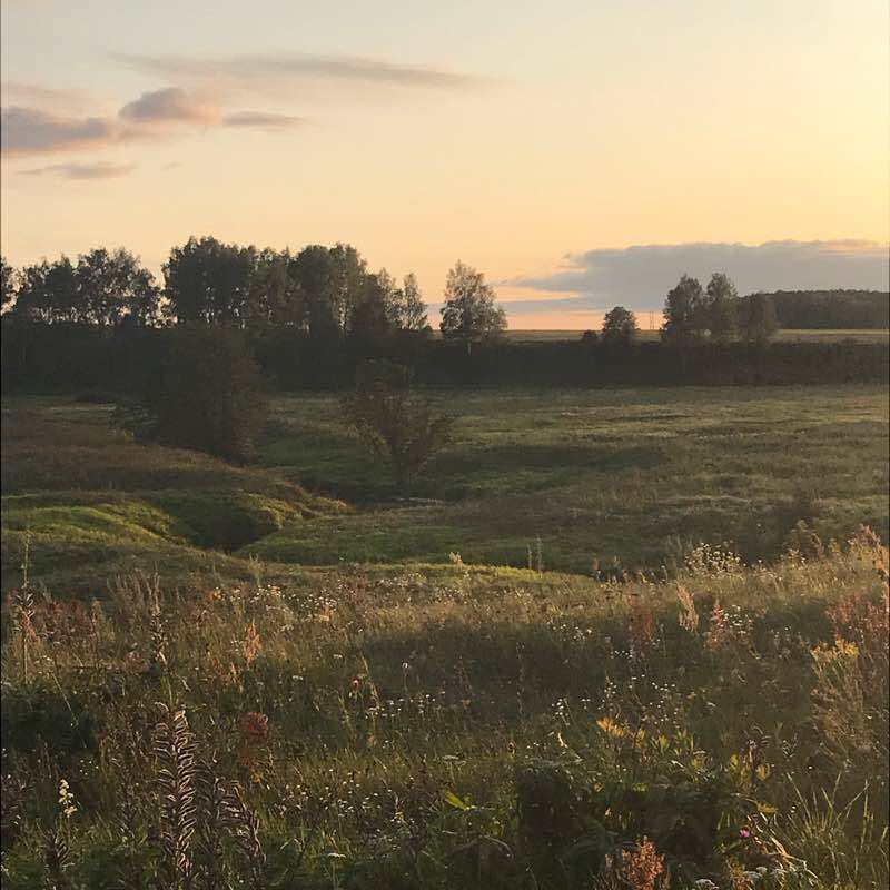 Pesten'kino route 2 walking route map in Katyshevo