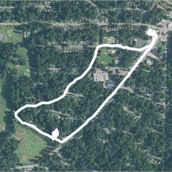 route correct didn’t turn off where it stands