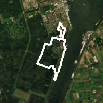 Along the beach walking route map in Ermelo