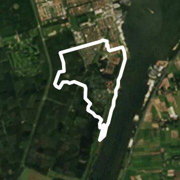 Wind down walking route map in Ermelo