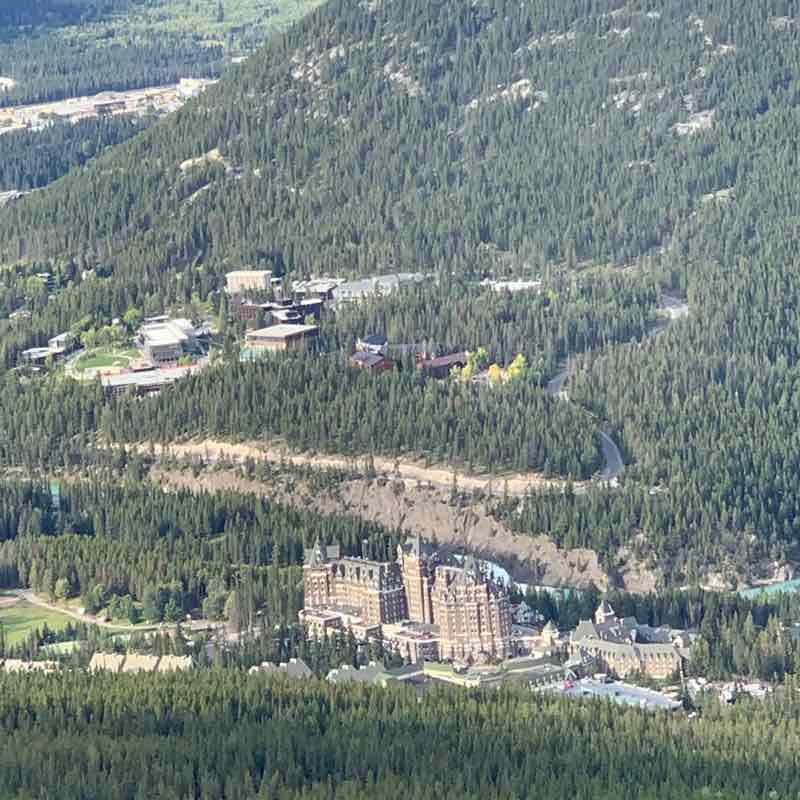 Sulphur Mountain Gondola Walk