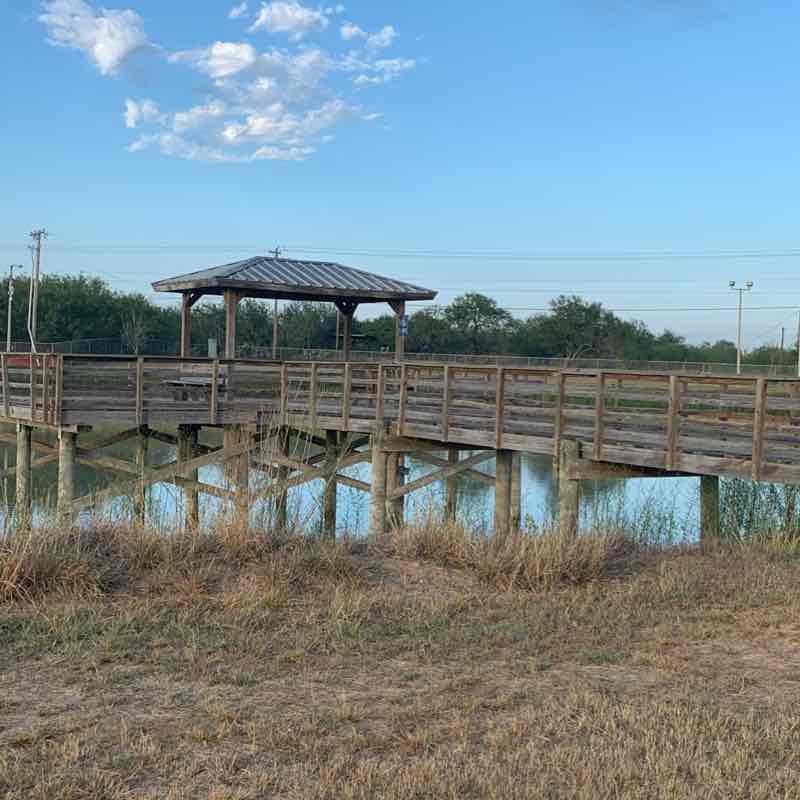 Bentsen Park walking route map in Mission