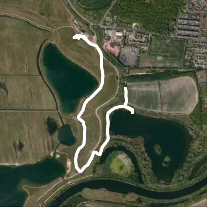 Lowther  walking route map in Allerton Bywater