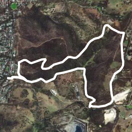 Superloop Anstey walking route map in Vista