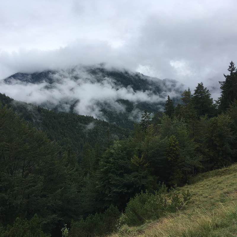 Wildbad Kreuth Achenwald walking route map in Kreuth