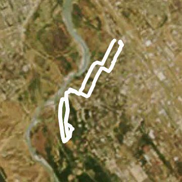 House - Rustavi Park walking route map in Rustavi