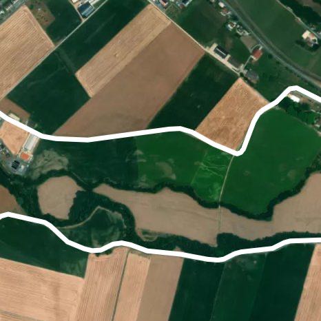 La Sarraz walking route map in Eclépens