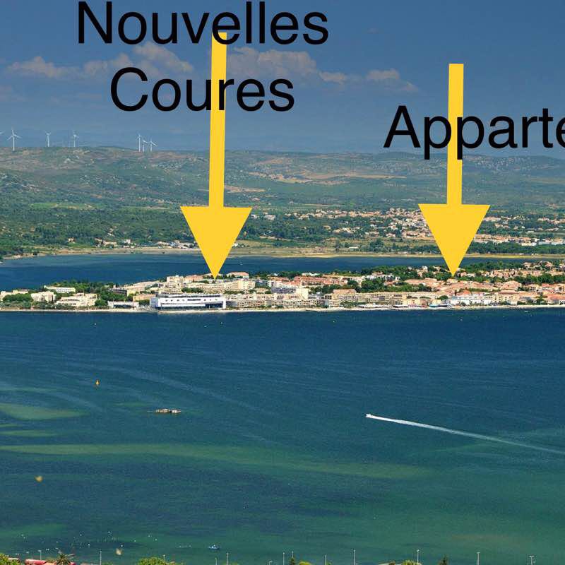 Au bore du Thou Balaruc les Bains 