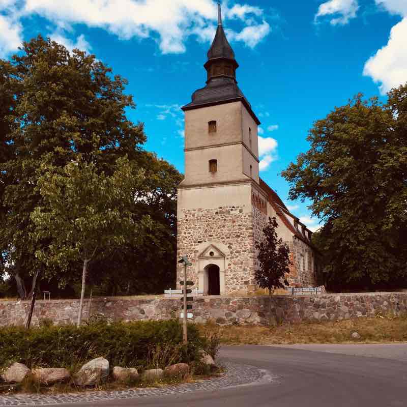 Usedom walking route map in Benz
