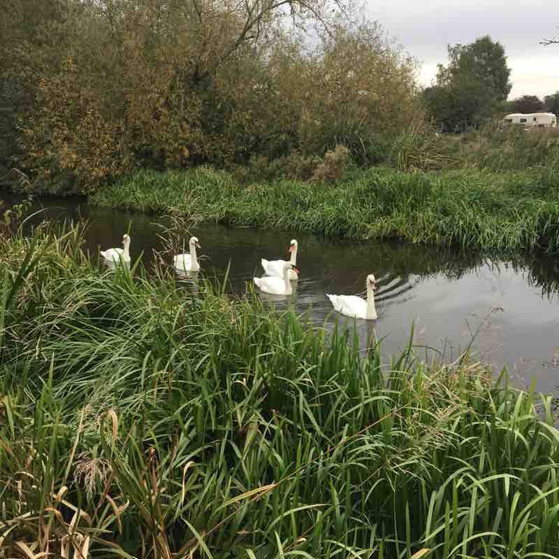 Chesterfield Canal and country roads in Retford 