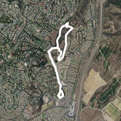 peter's canyon from cedar grove park