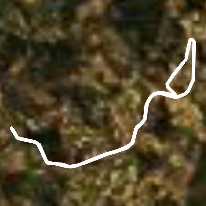 Orypaba / MA do Sul / Orypaba walking route map in Monte Alegre do Sul